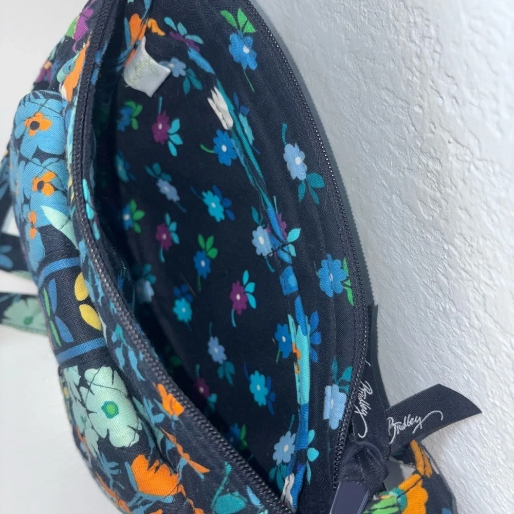 Vera Bradley Midnight Blues Lizzy Crossbody and Matching Trifold Wallet Set
